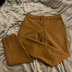 Mustard-yellow, pixie pants